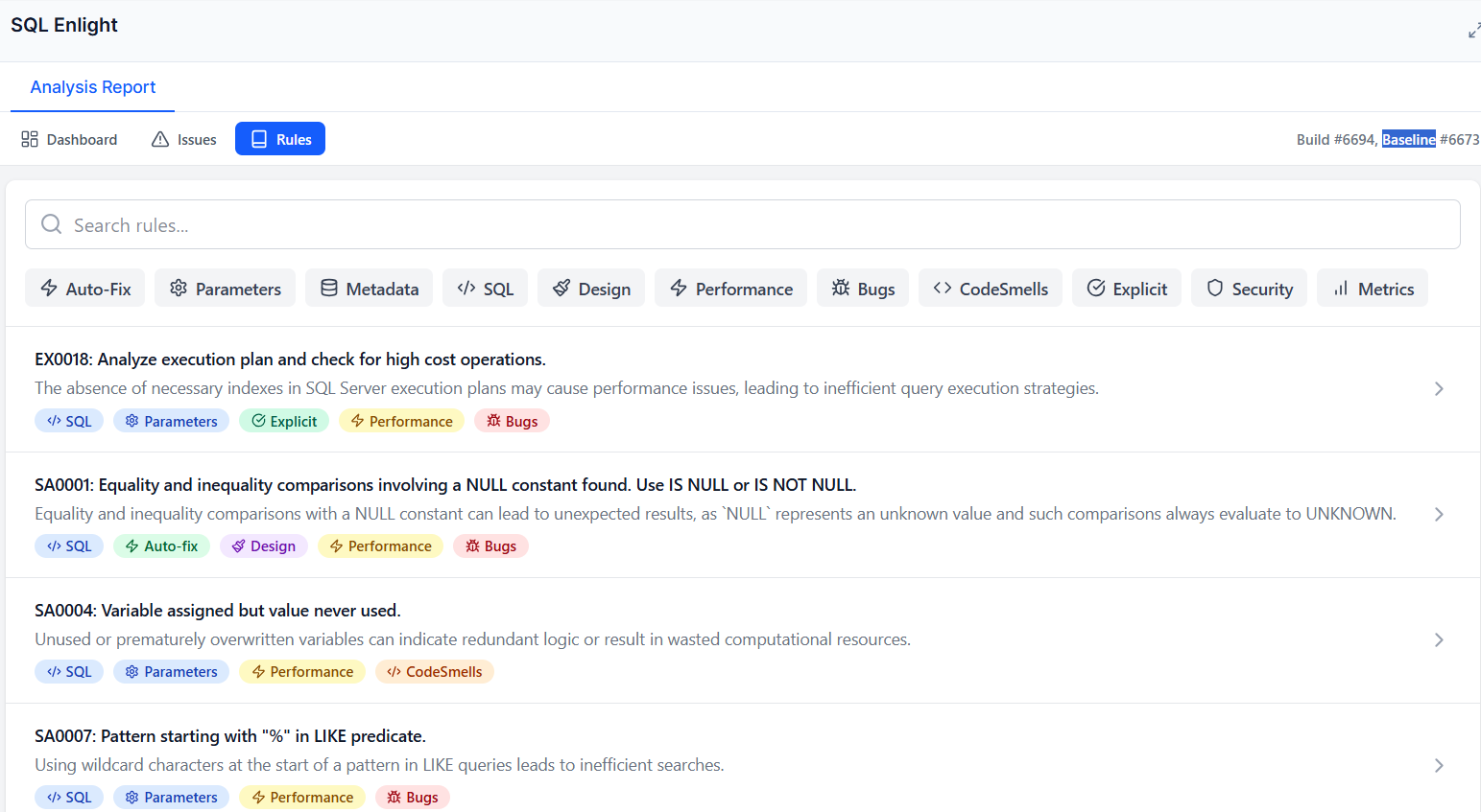 SQL Enlight - Static code analysis and refactoring for T-SQL and ...